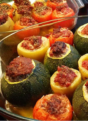 stuffed vegetables proven&ccedil;al